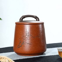 [바보사랑] 매화 조각 자사 차통 500g [0412492][와드몰], 단품