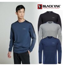 [AK PLAZA] [블랙야크]남성 간절기 기능성 라운드티셔츠 M메이플티셔츠1
