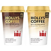 유어스 할리스 콜드브루 딜라이트 5개+리스트레또 딜라이트 5개 컵커피 300ml, 상세페이지 참조