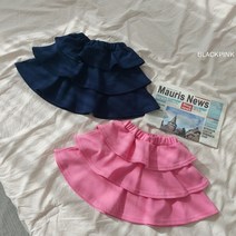 23봄 블랙핑크 3단캉캉스커트
