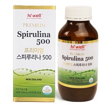하이웰 대용량 스피루리나 500정 뉴질랜드, 3통