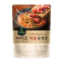 비비고 간편식 차돌육개장 가족반찬 밀키트 500g 1세트, 3세트