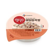 햇반 매일 잡곡밥, 210g, 4개
