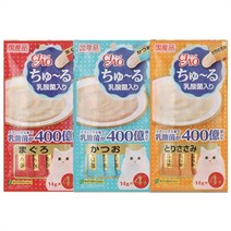 냥이 소화능력 향상 유산균 츄르 3종택1 고영희간식, 종류/SC-232(가다랑어)