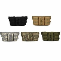 기타 다용도 밀리터리 힙색 남성 여성 가방 파우치 캠핑 여행 낚시 등산, 녹색