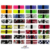 CONTEMPO HIVE 야구 배트 그립 스포츠 손잡이 테이프 39종 (1.1mm), 20. 블랙락스타