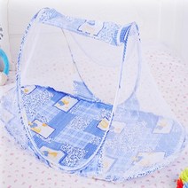 휴대용 원터치 모기장 텐트 아기모기장, 핑크