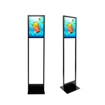 A3 세로 1단 LED 라이트배너 POP STAND 입간판(AP-DLP-A3V1), 블랙 (AP-DLP-A3V1)