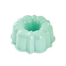 Nordic Ware 폼드 번트팬 3컵 레드, Mint, 3 3/8 Cup Capacity