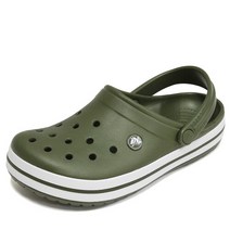 크록스 크록밴드 클로그 샌들 아미그린 남자 여자 슬리퍼 신발 11016 37P