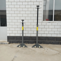 잭서포트 파이프 서포트 레벨링 가설재 다기능 고하중, 베어링이 있는 두꺼운 1 빨간색과 노란색, 1개