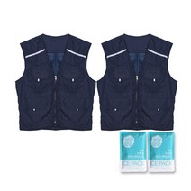 소방수 아이스 쿨조끼 여름 택배 배달 얼음조끼 스포츠 등산 골프