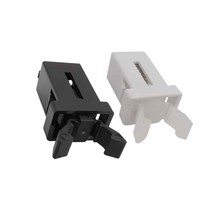 원터치 푸쉬형 개폐 부속 잠금버클 휴지통 도어래치, 숫놈백