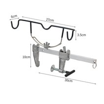 알루미늄 멀티 다리 낚다 클립형거치대 낚시대 장대 바다릴대 많다 기능 뗏목낚시 배낚시 난간 받침대 2784191614, 물방울 기선의 앞 30 센치 브레이크