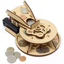 원형 동전분류기 전동 오토마타