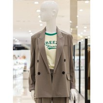ab.f.z [ab.f.z] 일자핏솔리드더블자켓 (KSW3HJA2I)