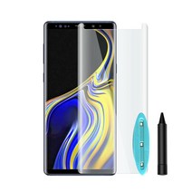 갤럭시S8 UV 풀커버 강화유리 필름 SM-G950 액상 풀접착, 클리어