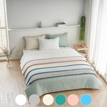 이부자리 여름 모달이불 알러지케어 이불종류, 스프레드베개세트, 블루