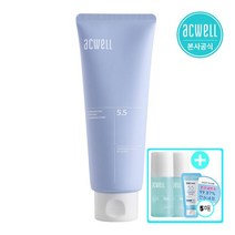 아크웰 PH 밸런싱 수딩 클렌징 폼+견본2종+5매, 단품