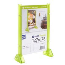 MDO3317 멀티프레임 스탠드형 127x178 중형 5개 5R사이즈 전시대/스탠드/카탈로그/메뉴판