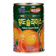 펭귄 황도(슬)400g펭귄, 황도(슬)400g/펭귄, 없음, 1개