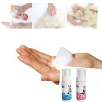 이지리치 고양이 거품샴푸 150ML 푸르메리아향 강아지목욕 반려동물샴푸, 상세페이지 참조