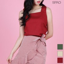 스파오 린넨 나시 블라우스_SPBN825G33