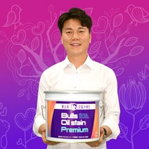 황소표 오일스테인 프리미엄 10리터, HP-006(연두)