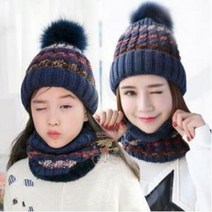 세트_넥워머_모자_CAP_엄마_방한_모녀_비니_코디_아기 209A