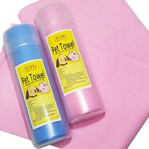 쥬쥬베 스포츠 펫타올 핑크블루 (색상랜덤), 상세설명 참조