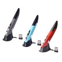 WENYAN PC 노트북 테블릿 무선 마우스 무선 펜마우스 블루투스 포터블 드로잉 2.4G 광학, 그레이
