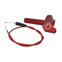 CNC 알루미늄 액셀 스로틀 트위스트 그립 케이블 교체 바이크 오토바이 악세사리 KTM SX XC 125 200 250 35, 04 빨간