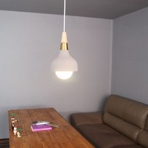 보아스라이팅 산카쿠 식탁등 LED 카페 홈 인테리어 조명, 산카쿠팬던트(몸체)+에디슨전구(원형)