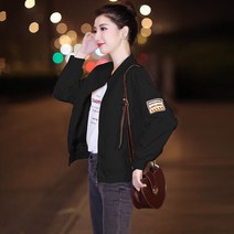 MOSAIRATION쇼트 코트 여성 점퍼 봄 캐주얼 코디 양기 저고리 야구복 겉옷 야구점퍼