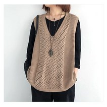 여성 여름 조끼 뜨개조끼 니트 여자 니트조끼 베스트