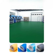 미끄럼방지 매트 공장 연구소 사무실 창고 바닥 PVC, 녹색 두께 1.2mm 2000x5000mm