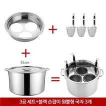 업소용 해면기 국수 3구 기계 삶는 면삶는기계 쌀국수 냉면 국통 냉면기 마라탕, 단일사이즈, A