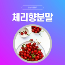 [한솔식품원료] 체리향분말 (Cherry Flavor powder) (분말 Type) [50g/100g/1kg/5kg/10kg], 1kg