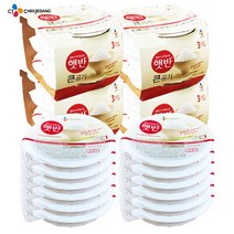 예이니식품 CJ 햇반 큰공기300g 12개+중간공기200g 12개(총24개), 1세트, 200g