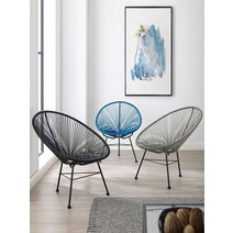 라탄 의자카페 테라스 수납 야외 호텔 썬베드 야외철, F