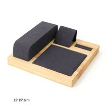 진열대 정리 수납 쥬얼리 소품 디스플레이 스탠드 그레이 조합 마이크로 화이버 세트 스팟, [28] M-2