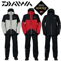 다이와 낚시복 레인 슈트 Rainmax Hyper Combination Up DR-3122, 블랙