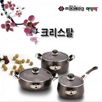 코아트 라인 [규촌키친] 아망떼 유리 크리스탈 양수냄비(16~26cm) 편수냄비(16~22cm) 전골냄비(20~28cm) 곰솥(22~28cm) 모음, 양수 20cm