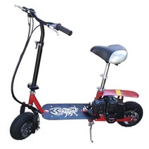 오토바이 50cc 포켓 바이크 미니 출퇴근용 스쿠터 접이식, 레드