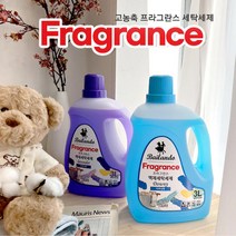 (라라몰) 3배 고농축 프라그란스 액체세탁세제 용기 3리터 라벤더향/다우닝향, 라벤더향