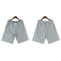 옆한줄 남자 면반바지 5부 밴딩 반바지 편한바지