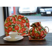 티코지 꽃티코지 NO.4(동백), 반달티코지