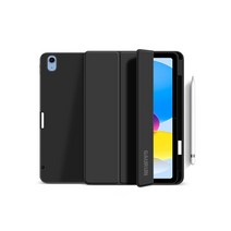 아이패드 10세대 스마트커버 펜 홀더 케이스 블랙