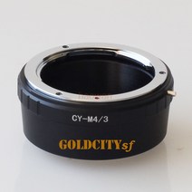 Contax C/Y 렌즈-마이크로 M 4/3 M43 어댑터 링 G1 G3 gh4 gf5 E-P1 E-PL3 EPL5 EM5 EM1, 한개옵션0
