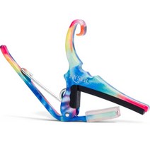 Kyser 카이저 Quick Change 통기타 클래식기타 카포 (), 2번:통기타용_Tie Dye